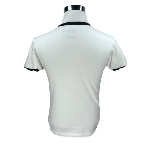 Taylor Swift 1989 Taylor's Version Photo Ringer T-Shirt Adult’s Small Off-White - Picture 4 of 8